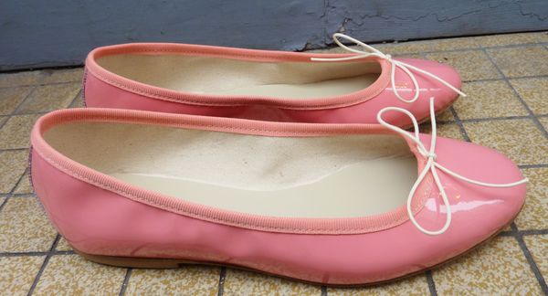 ballerine rose paillette